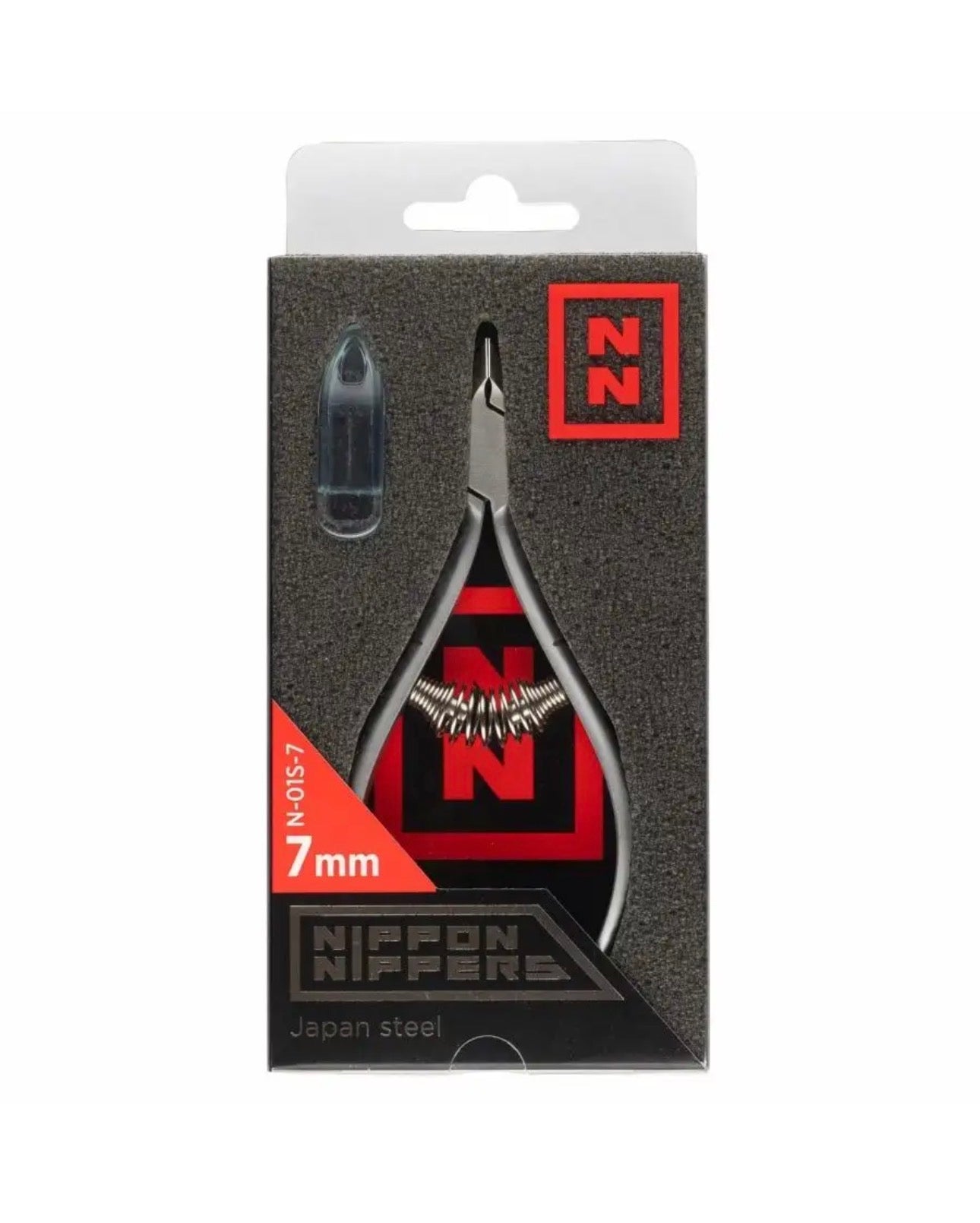 Nippon Nippers N-01S-7 Cuticle Nippers 7mm – Professional Japanese Steel Cuticle Cutter | NailProUSA