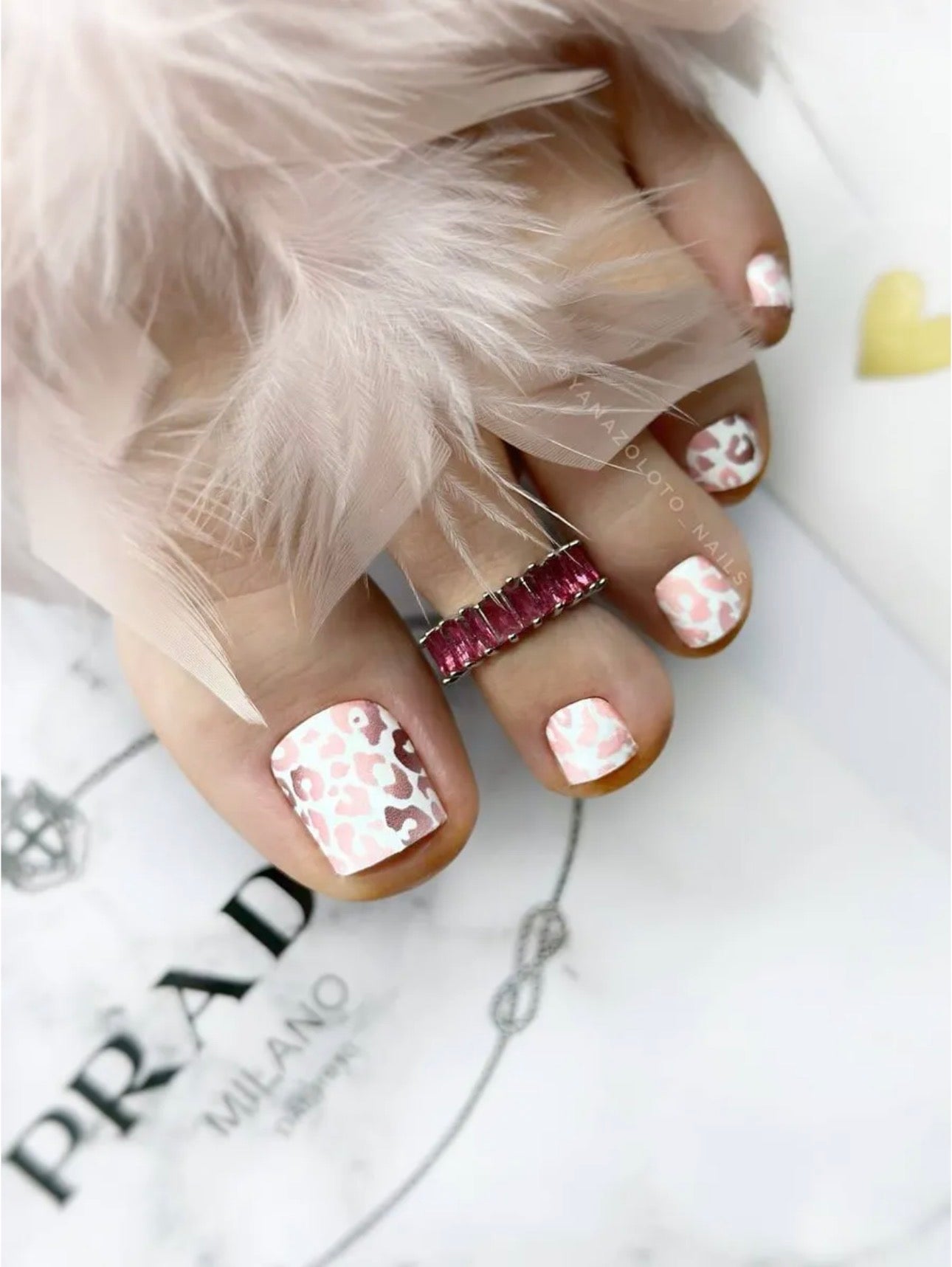 Aminails Pedicure Nail Wraps – Self-Adhesive Pedicure Stickers | NailProUSA