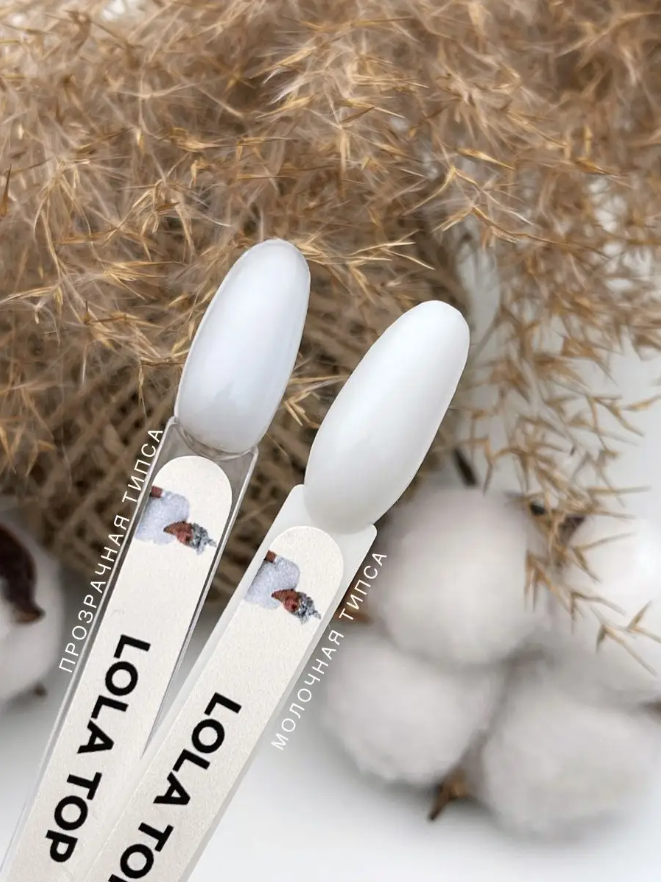 Lola Top – 10g Milky Gloss No-Wipe Top Coat | NailProUSA