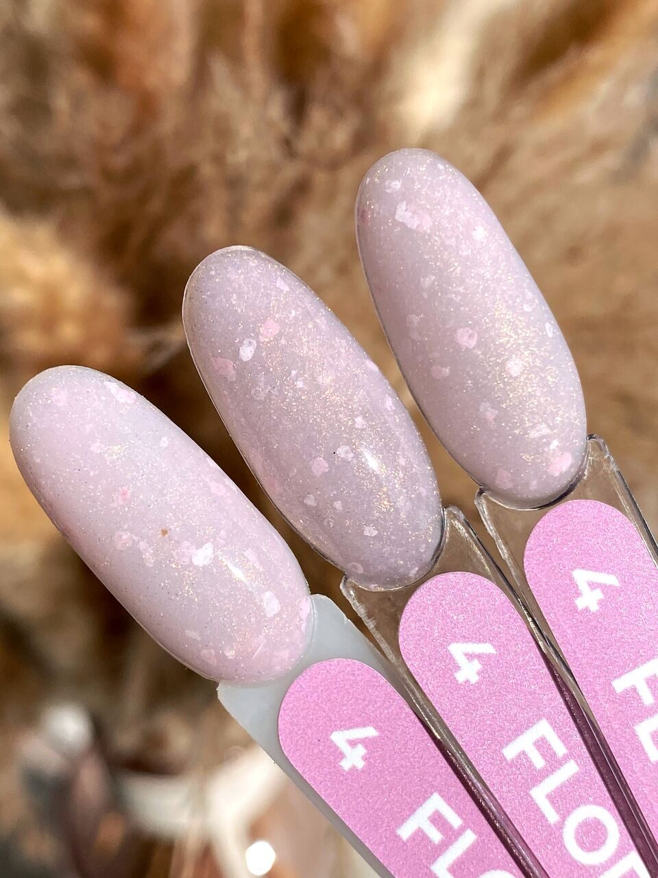 Florini Gel №4 – 15ml Glitter Builder Gel | NailProUSA