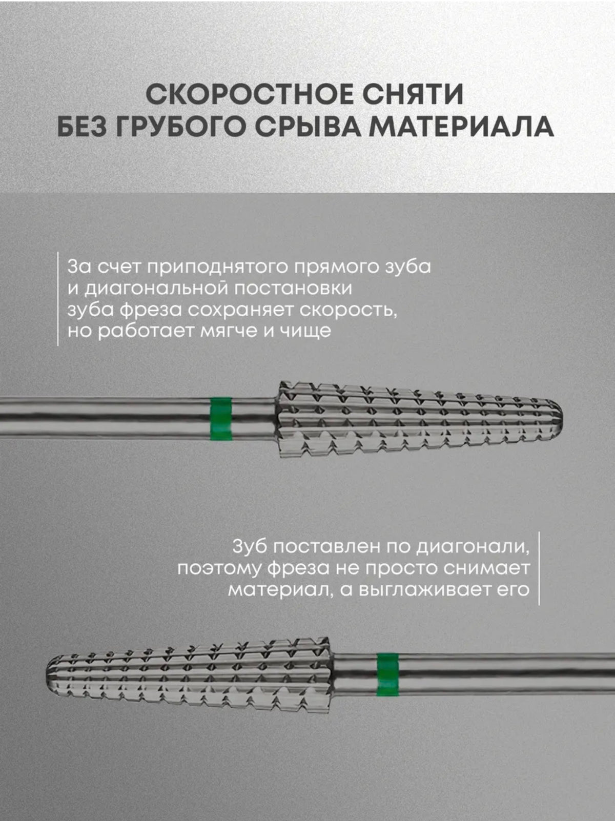 Sarkisian Premium Green Carbide Nail Drill Bit – Fast Removal Bit | NailProUSA