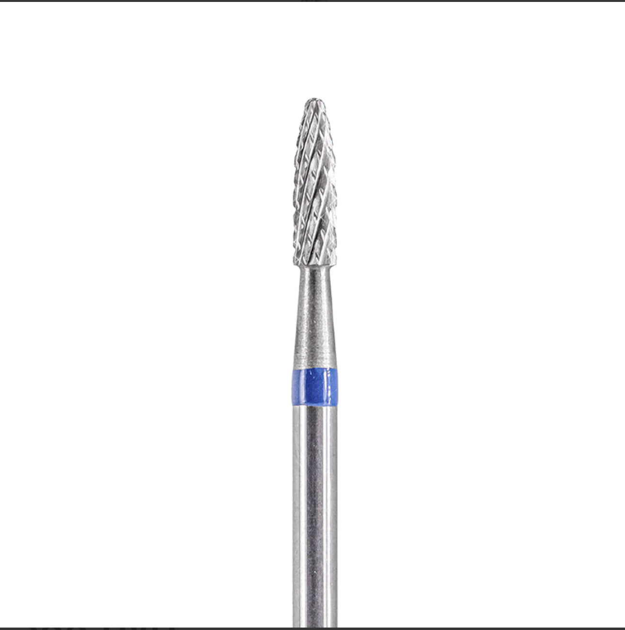 Tungsten Carbide Nail Drill Bit “Kristall” 32123 – Medium Cross Cut Rounded Cone | NailProUSA