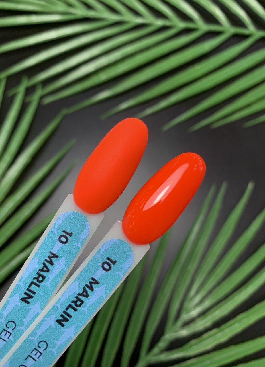 Marlin Gel Polish №10 – 10ml Color Gel for Manicure & Pedicure | NailProUSA