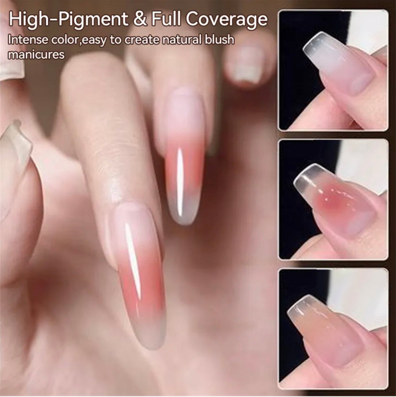 Ashy Rose 4-in-1 Pat Painting Gel Set – 9 Colors Nail Art Gel Kit | NailProUSA