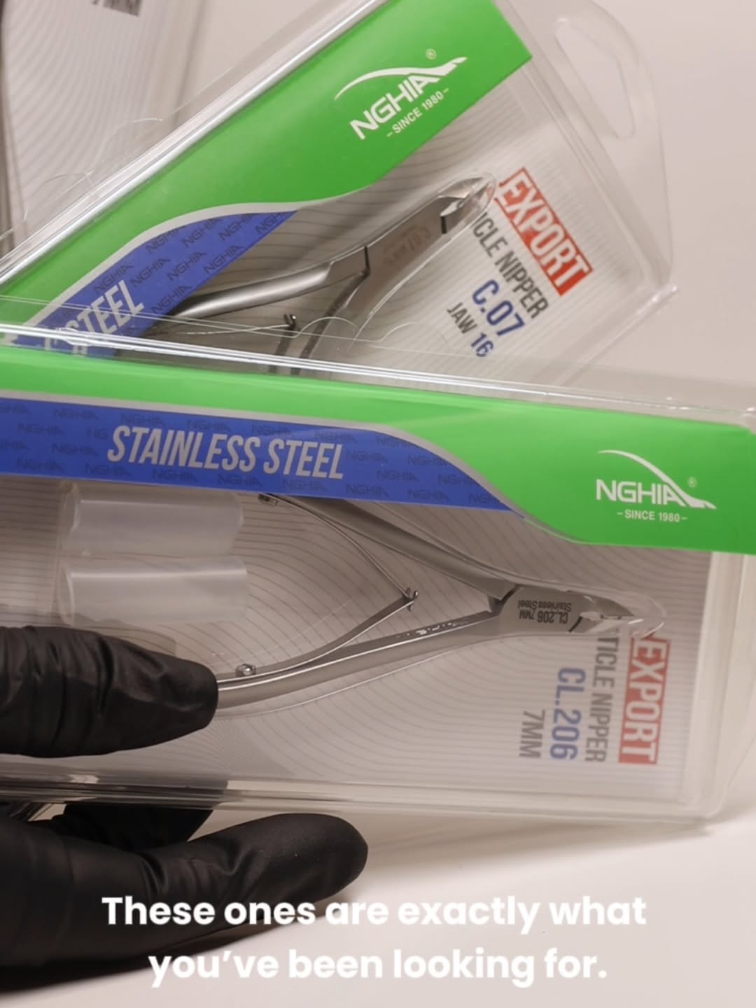 Kem Nghia C.07 Cuticle Nippers – Jaw 16 Hand-Sharpened for Salon Professionals | NailProUSA