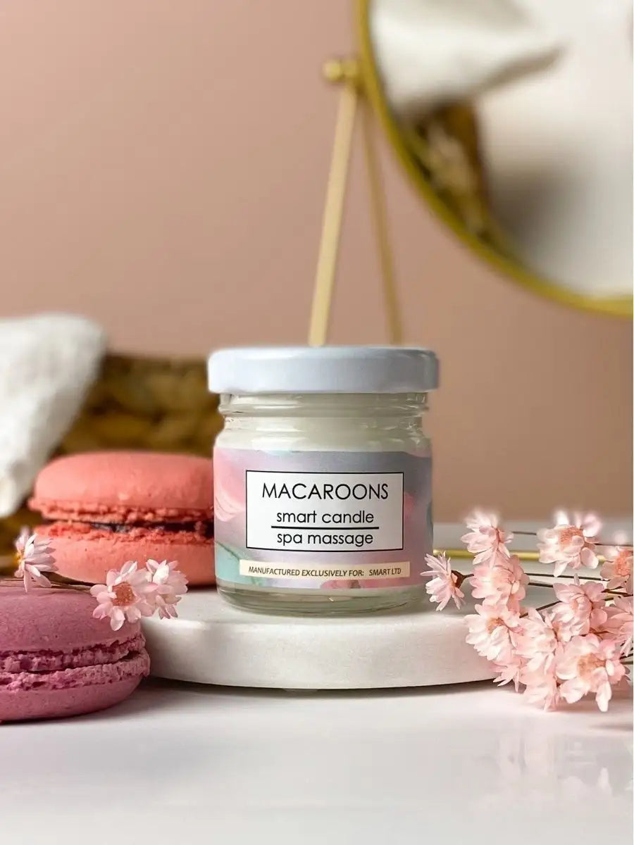 SMART  Candle “Macaron” – 30ml Skin Care Candle | NailProUSA