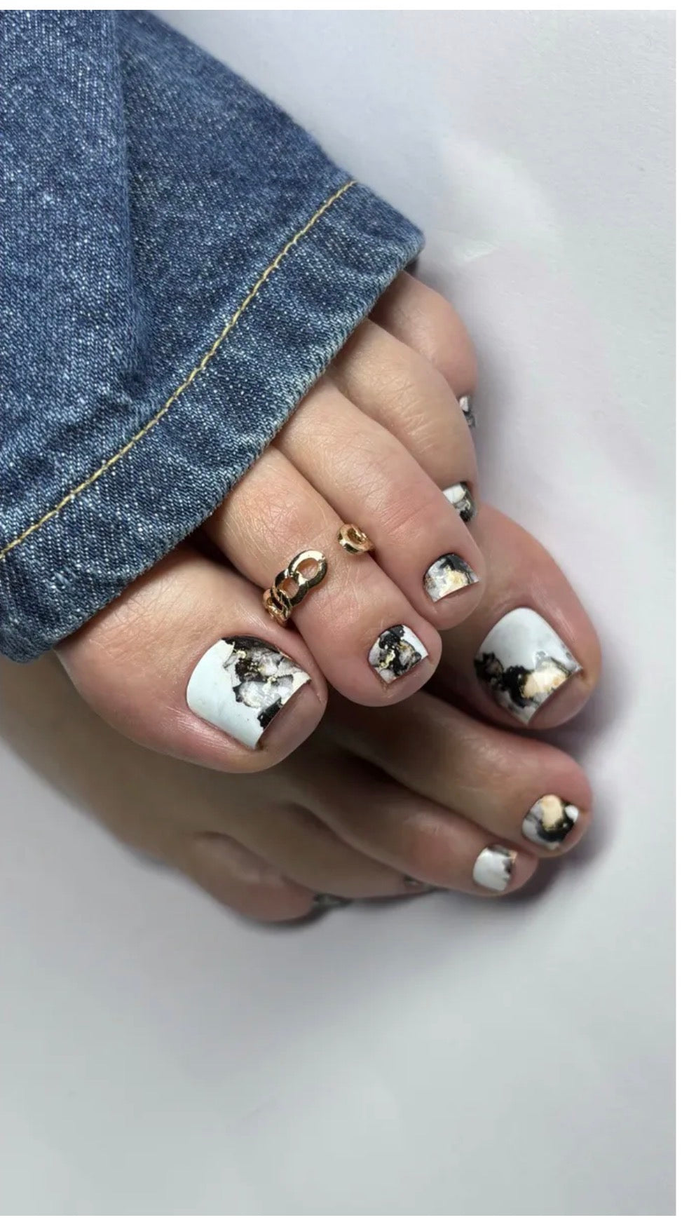 Aminails Pedicure Nail Wraps – Self-Adhesive Pedicure Stickers | NailProUSA