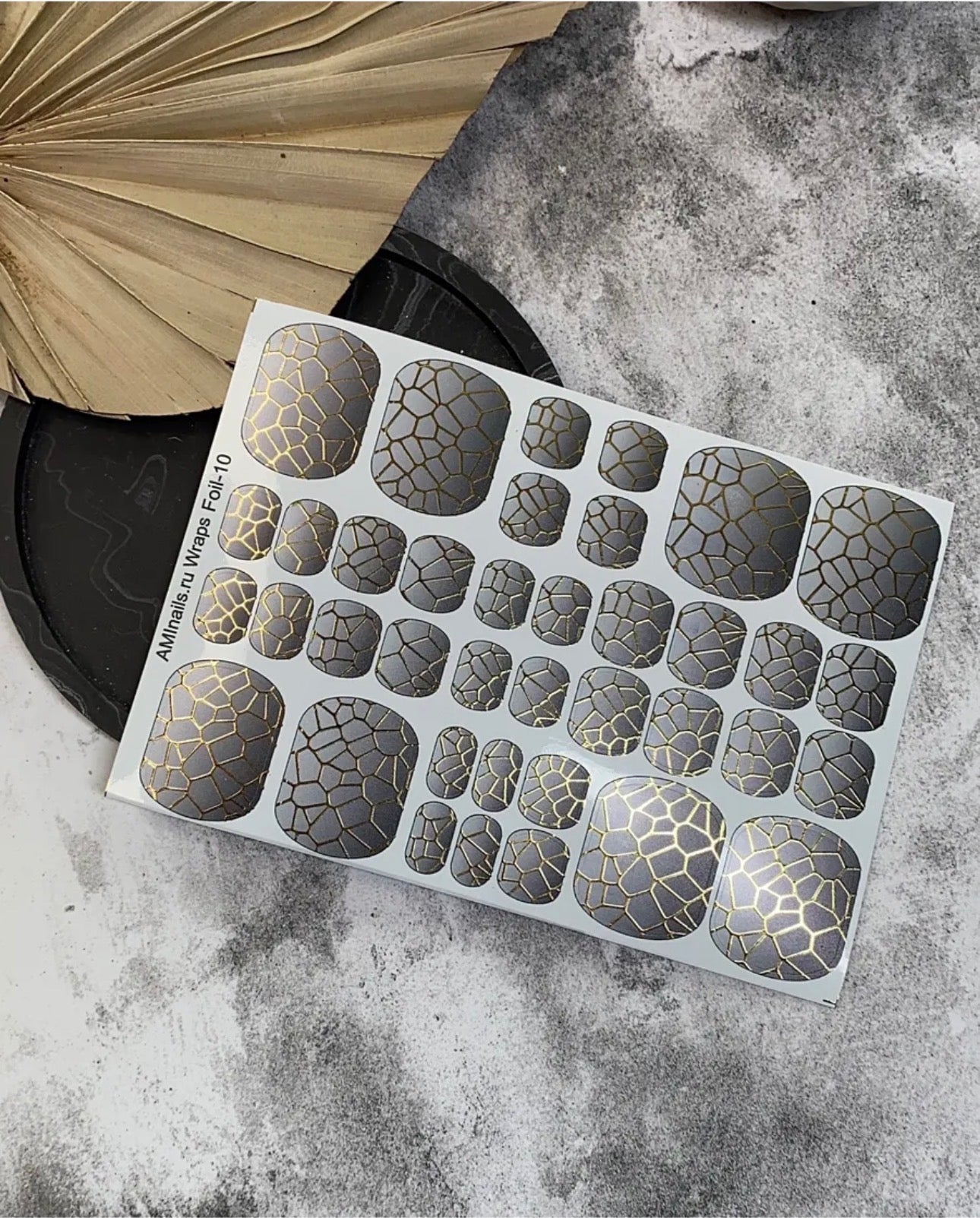Aminails Pedicure Nail Wraps – Self-Adhesive Pedicure Stickers | NailProUSA