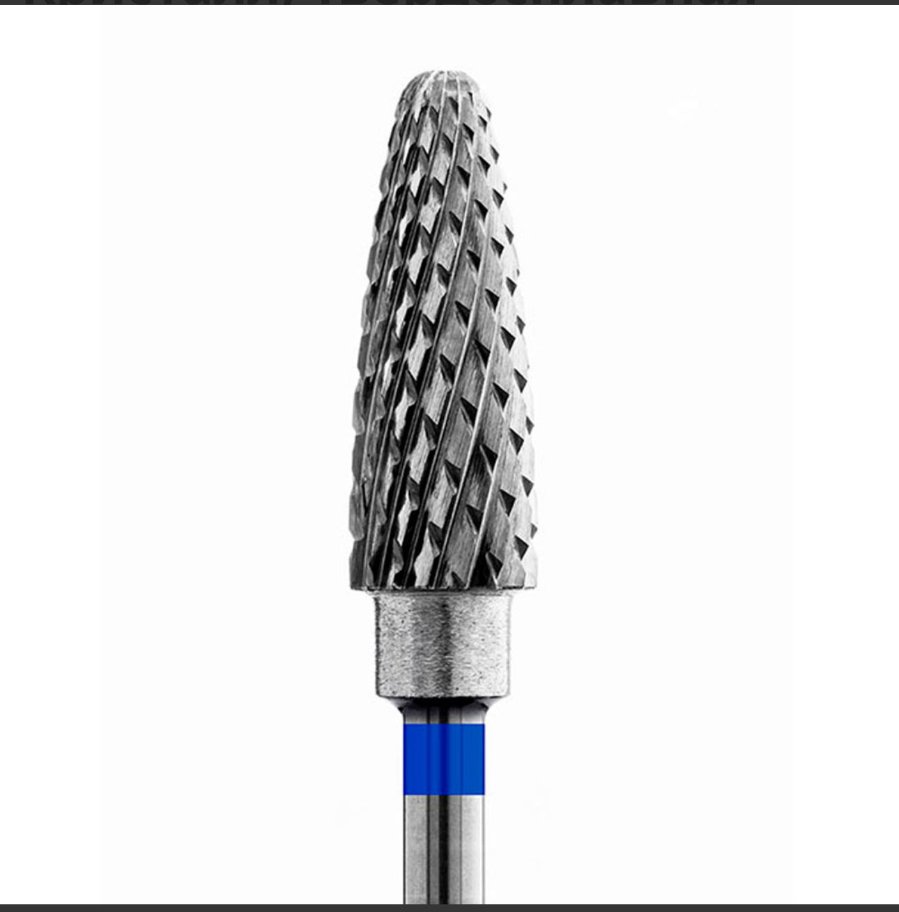 Tungsten Carbide Nail Drill Bit “Kristall” 31235 – Medium Cross Cut Corn Bit | NailProUSA