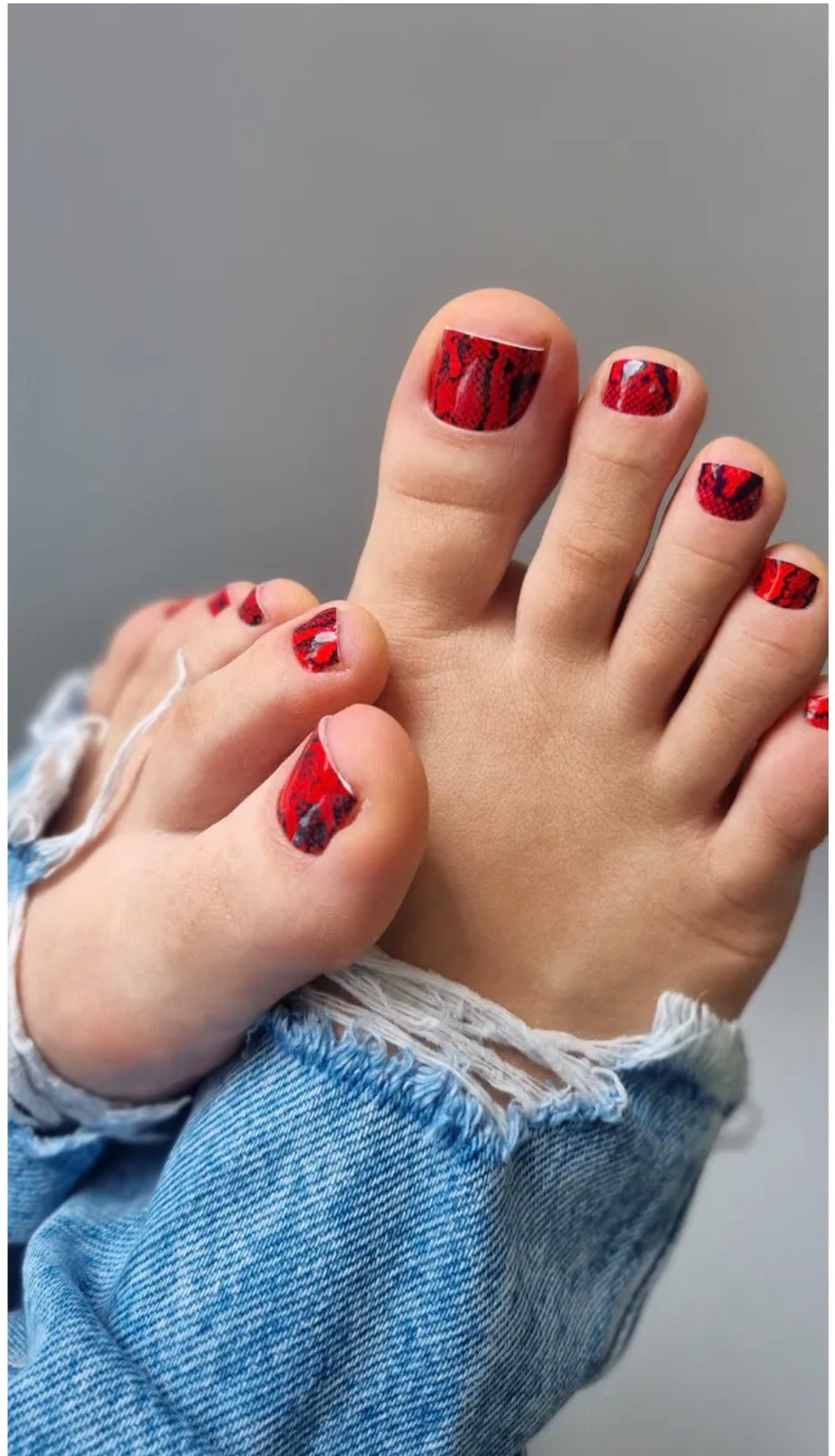 Aminails Pedicure Nail Wraps – Self-Adhesive Pedicure Stickers | NailProUSA