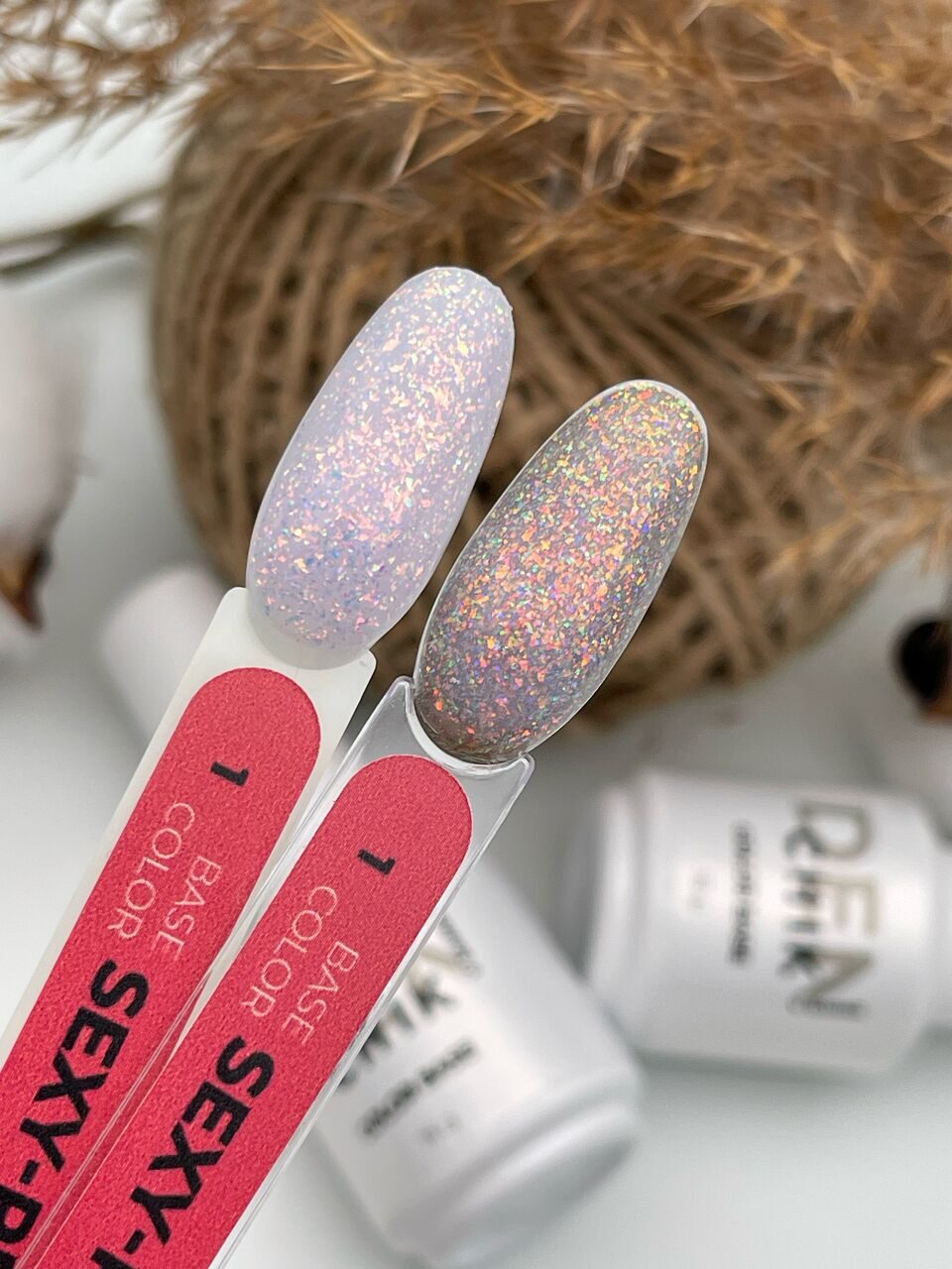 Sexy-Pexy Color Base №1 – 15ml Glitter Camouflage Builder Base Gel | NailProUSA