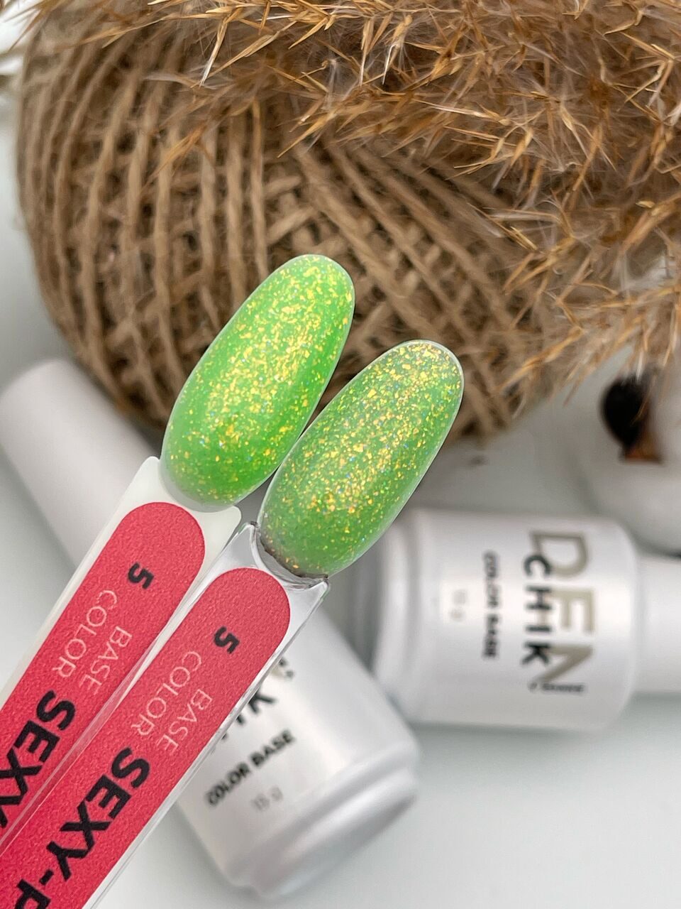 Sexy-Pexy Color Base №5– 15ml Glitter Camouflage Builder Base Gel | NailProUSA