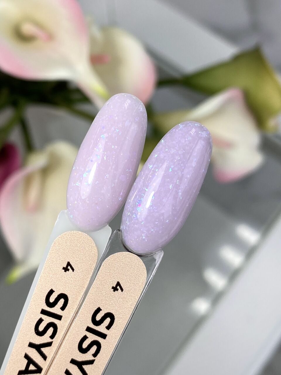 Sisya Color Base №4 – 15ml Camouflage Builder Base Gel with Shimmer | NailProUSA