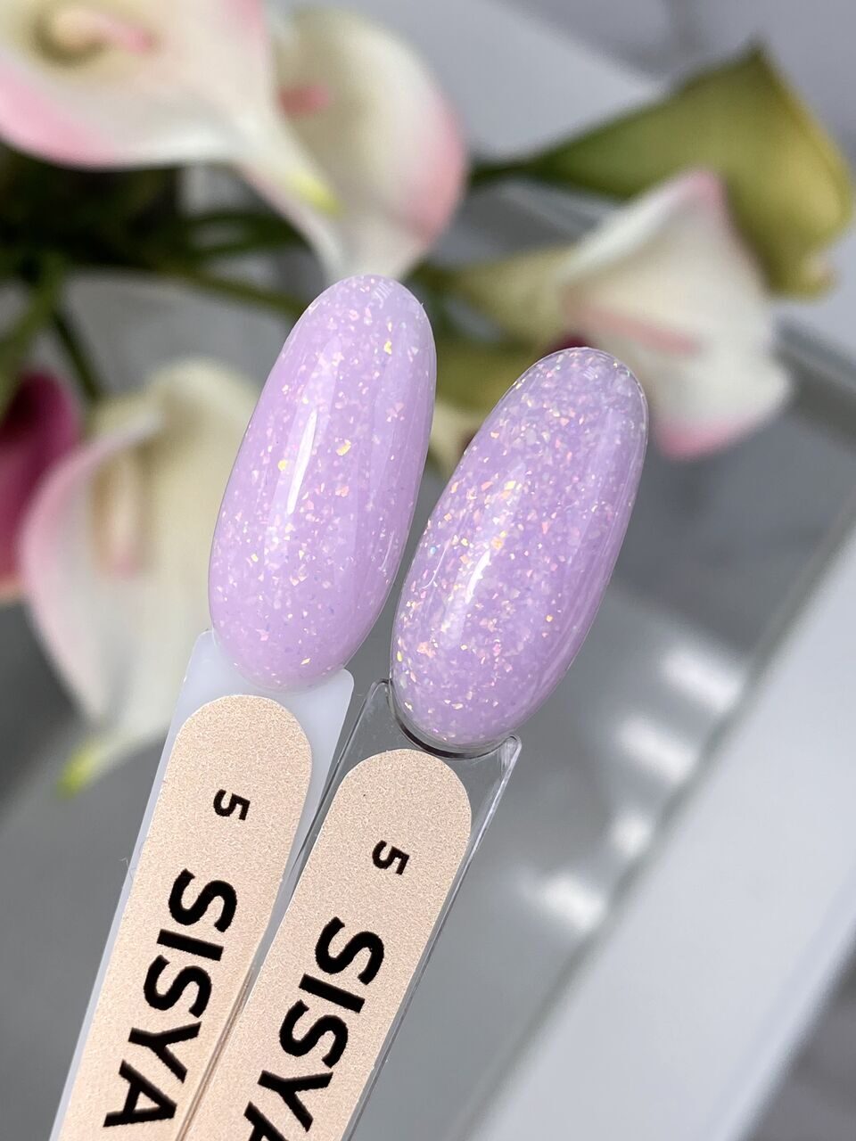 Sisya Color Base №5 – 15ml Camouflage Builder Base Gel with Shimmer | NailProUSA