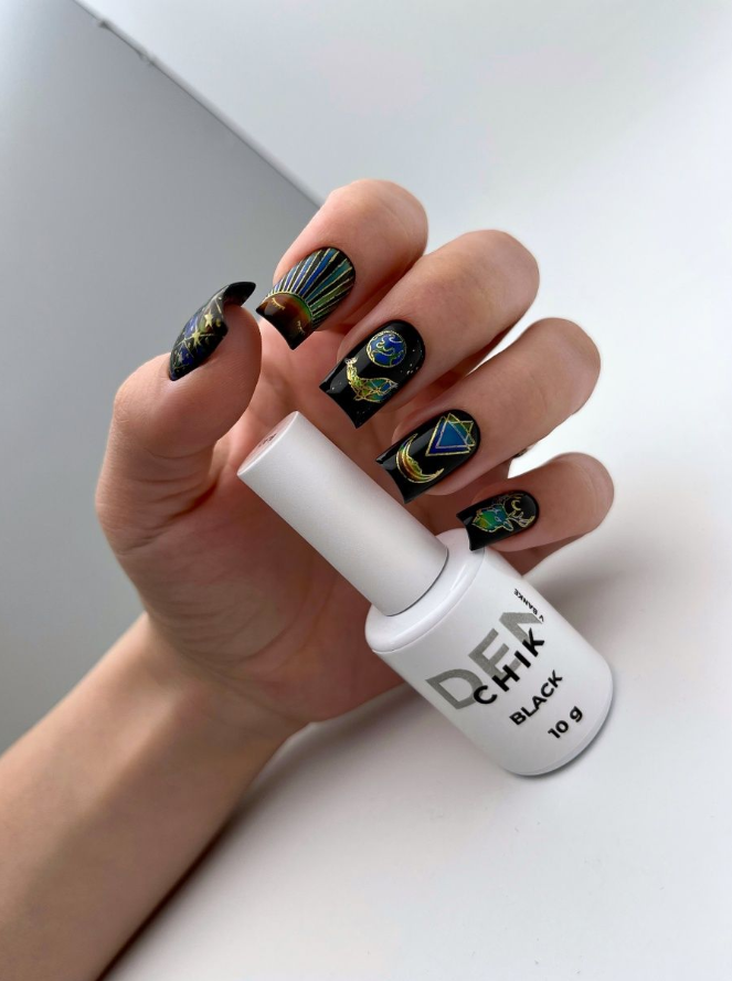 Black Gel Polish – 10ml Nail Gel Color | NailProUSA