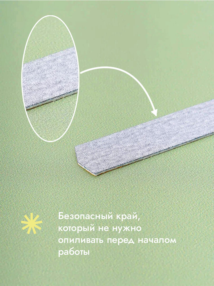 Algebra Beauty Foam-Backed Nail Files M 180 Grit | NailProUSA