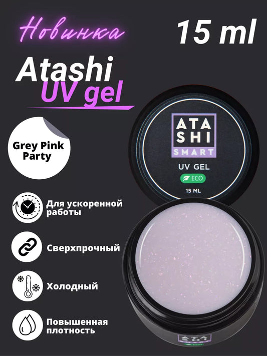 ATASHI Smart UV Gel – 15ml Self-Leveling Builder Gel | NailProUSA