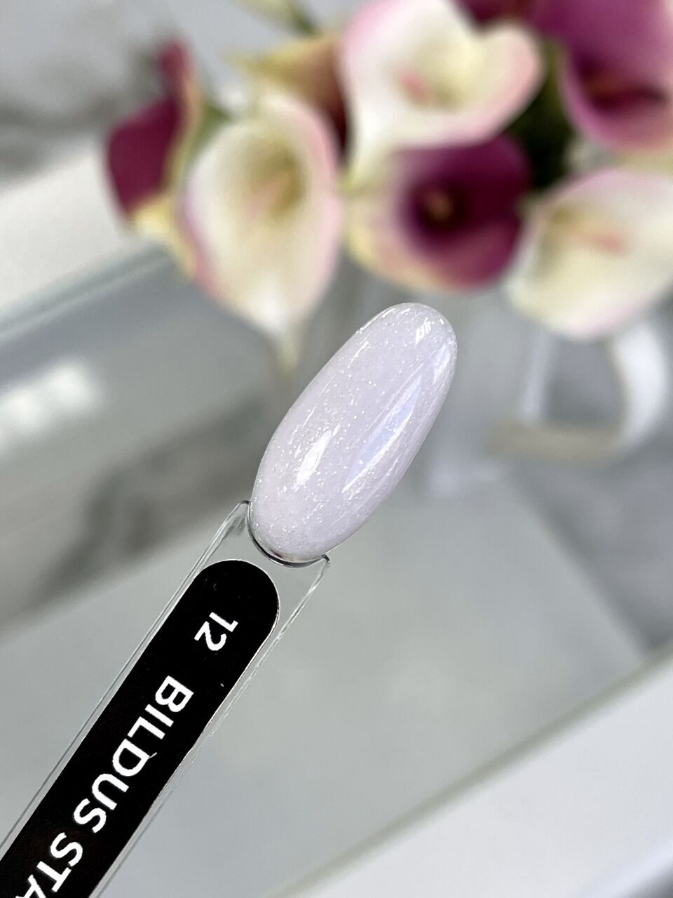 Bildus Star Gel №12 – 15ml Builder Gel with Chameleon Flakes | NailProUSA