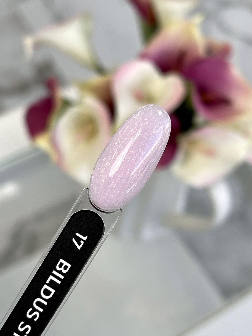 Bildus Star Gel №17 – 15ml Builder Gel with Chameleon Flakes | NailProUSA